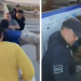 Captan momento exacto en el que policías evitan que un hombre salte de un puente