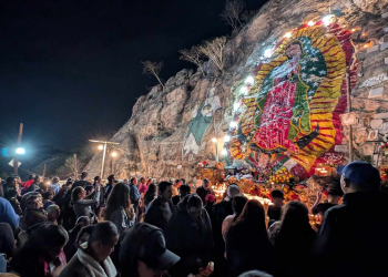 Viven devoción por la Virgen de Guadalupe en Sonora