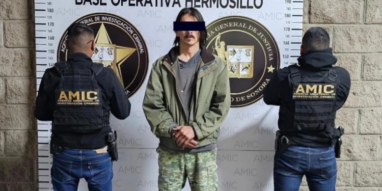 Cae “El Abdul” por el homicidio de cinco personas en Hermosillo; “El Sugar”, su presunto cómplice, fue detenido el año pasado