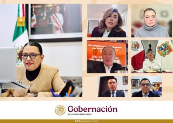 Rosa Icela Rodríguez se reúne con gobernadores de la frontera norte de México para tratar temas de migración