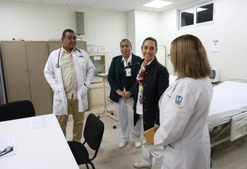 Agradece presidenta de México labor de médicos cubanos