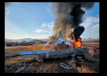 Tragedia en Corea del Sur: murieron 179 personas que iban a bordo del avión que se estrelló y dos sobrevivieron