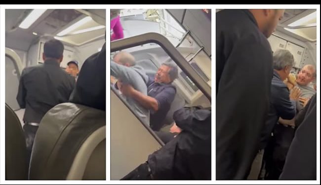 Difunden video de la detención del hombre que trató de secuestrar el vuelo 3041 de Volaris