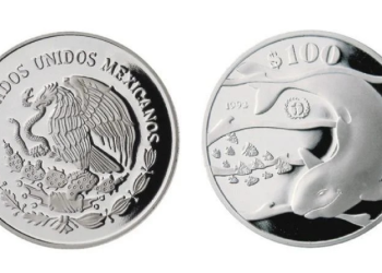 Moneda conmemorativa de la Vaquita Marina: $14.000 por una onza de historia