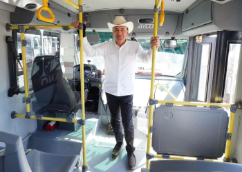 Durazo beneficia a Cajeme con nuevo transporte, modernización de calles e internet