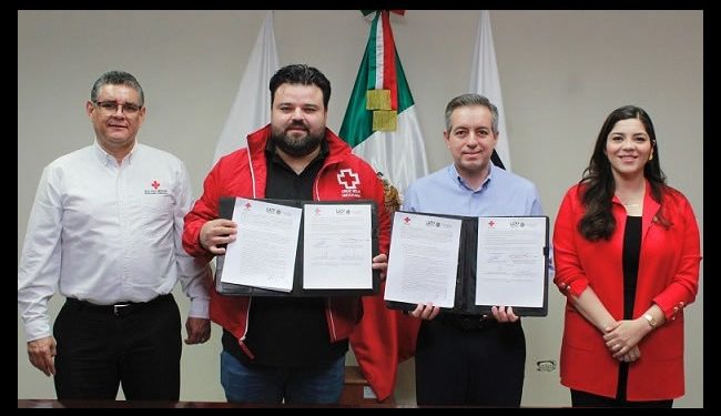 Congreso de Sonora y Cruz Roja Mexicana firman convenio de colaboración