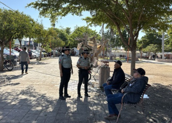 Guardia Nacional realiza recorridos de proximidad y seguridad en municipios de Sonora