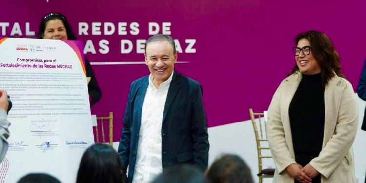 Refuerza Gobernador Durazo estrategia de prevención de violencia contra las mujeres en Sonora