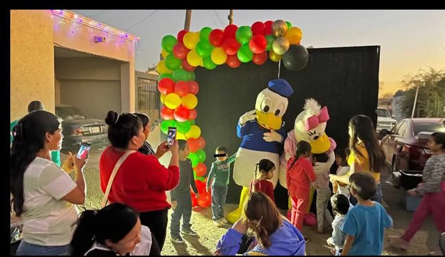 Madres buscadoras celebran posada a niños con padres desaparecidos