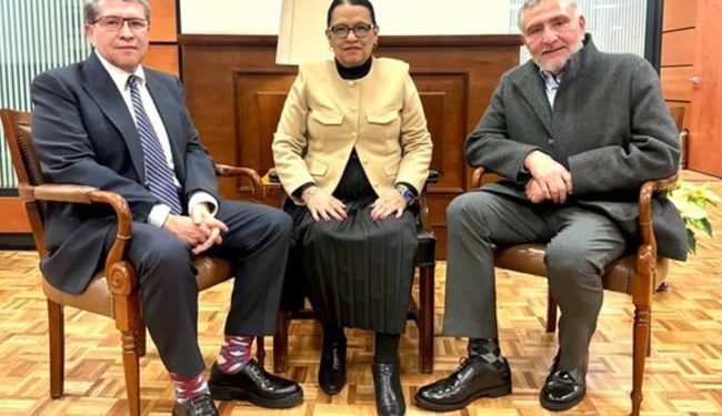 ‘No habrá periodo extra; nos deseamos feliz Navidad’, Rosa Icela tras reunión con Monreal y Adán Augusto