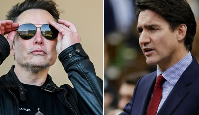 Elon Musk se sube al ring e insulta a Trudeau