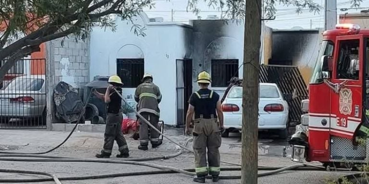 Madre e hija en estado grave tras incendio provocado en Hermosillo