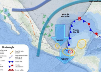 Sonora en alerta; esperan temperaturas bajo cero por efectos del frente frío 23 y chorro polar
