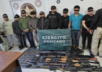 Gabinete de Seguridad asegura armas largas y más de 80 artefactos explosivos en Sonora