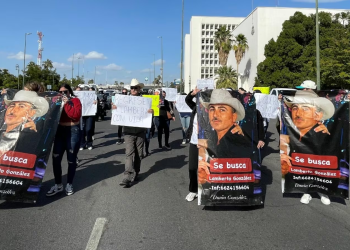 Familia de ‘El Pancholín’ protesta tras detención de dos parientes y la desaparición de Lamberto Quijada