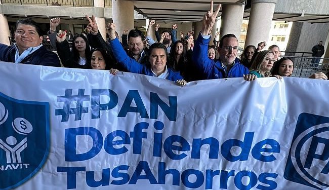 PAN Sonora se suma a la manifestación nacional contra proyecto oficial de reforma al INFONAVIT