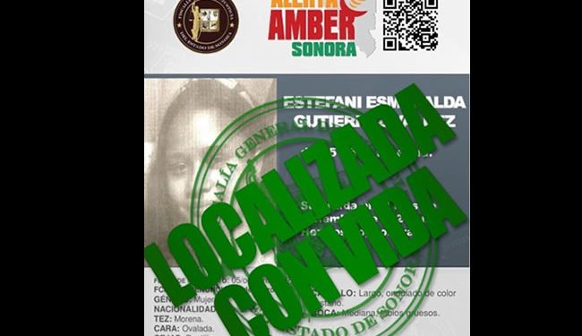Localizan a la menor de 15 años Estefani Esmeralda desaparecida en diciembre de 2025-01-20