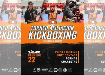 Sonora vivirá su primer evento estatal de Kickboxing con su Torneo de Afiliación 2025