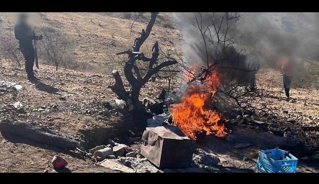 Destruyen SSP campamento utilizado por la delincuencia organizada en Nogales