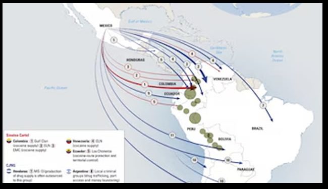 CJNG y Cártel de Sinaloa se apoderan de América Latina: exportan violencia
