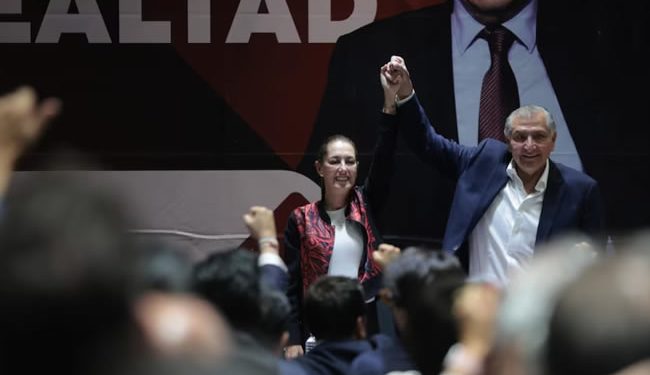 Claudia Sheinbaum descarta salida de Adán Augusto López como coordinador de senadores de Morena: “Son rumores”