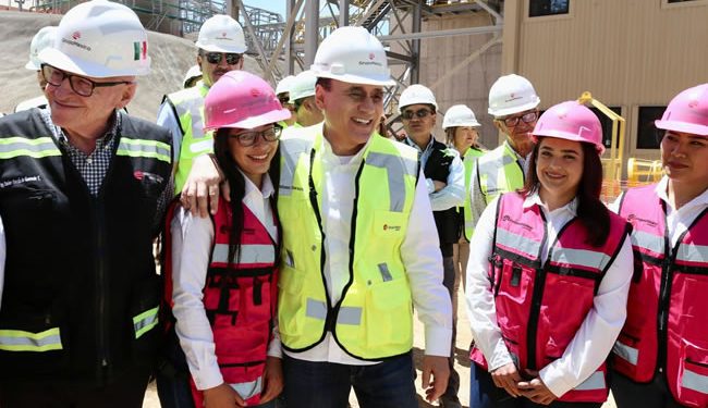 Durazo coloca a Sonora como referente nacional en minería con crecimiento del 6.6%