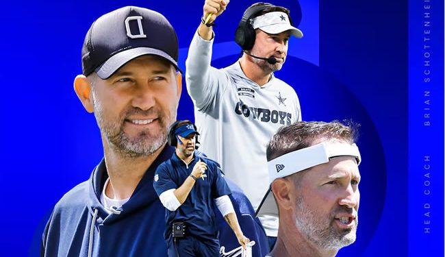 Dallas Cowboys contrata a Brian Schottenheimer; será nuevo entrenador en jefe