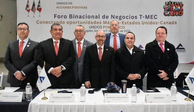 Refuerza Foro Binacional de Negocios T-MEC el trabajo en conjunto de las ciudades fronterizas: Fecanaco Sonora