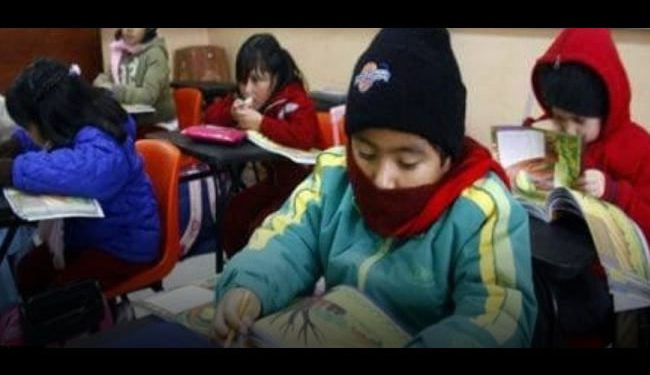 Modifica SEC horario de clases en 41 municipios ante pronóstico de bajas temperaturas