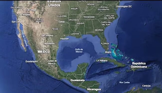 Google utilizará el nombre del Golfo de América en su plataforma maps en lugar de Golfo de México