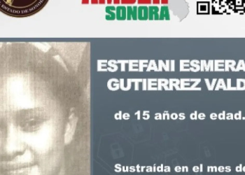 Activan alerta Amber para buscar a joven en Sonora desaparecida en diciembre de 2024