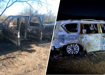 Encuentran vehículos incendiados y abandonados en Altar