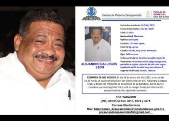 Uno más: encuentran sin vida a Alejandro Gallegos, director de La Voz del Pueblo en Tabasco
