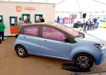 Sorteará Toño Astiazarán auto eléctrico a ciudadanos cumplidos