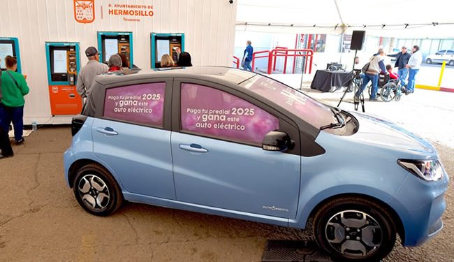 Sorteará Toño Astiazarán auto eléctrico a ciudadanos cumplidos
