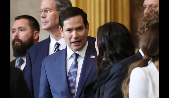 El Senado confirma a Marco Rubio como nuevo secretario de Estado de Estados Unidos