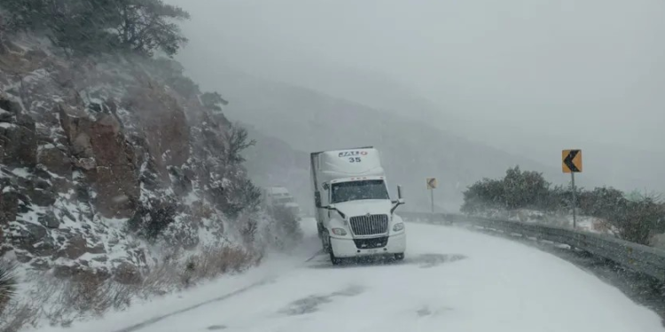 Estas Carreteras Están Cerradas por Primera Nevada en Sonora Hoy 8 de Enero 2025