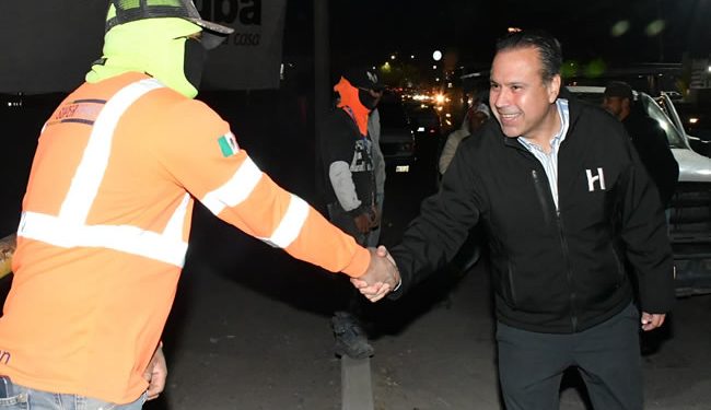 Moderniza Toño Astiazarán cruceros estratégicos de Hermosillo con concreto hidráulico