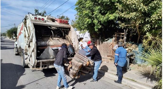 Retira Ayuntamiento de Hermosillo 9 toneladas de desechos en descacharre en la Jacinto López