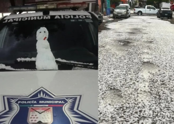 Hermosillo se Pinta de Blanco por Segunda Tormenta Invernal