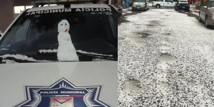 Hermosillo se Pinta de Blanco por Segunda Tormenta Invernal