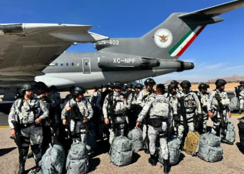 Claudia Sheinbaum y Donald Trump militarizan la frontera México-EU en 24 horas