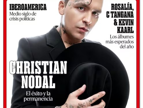 Christian Nodal se luce en “Rolling Stone” y dice: “estoy orgulloso de México”