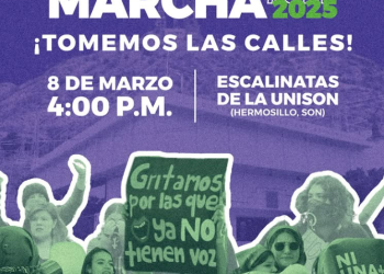 ¿Cuándo es la Marcha del 8M 2025 en Hermosillo, Sonora? Hora de Inicio y Lugar Dónde se Hará