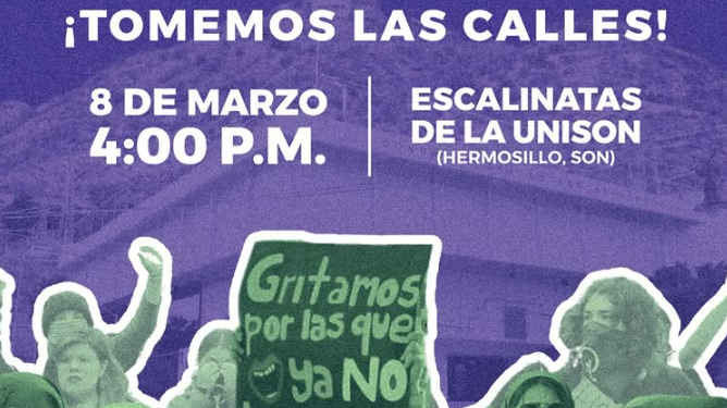 ¿Cuándo es la Marcha del 8M 2025 en Hermosillo, Sonora? Hora de Inicio y Lugar Dónde se Hará