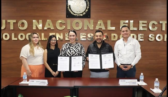 Firman convenio INE-CEUNO