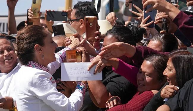 ‘En México deciden los mexicanos, aquí nadie decide por nosotros’: Sheinbaum