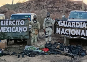 En Sonora desmantelan 4 “narco campamentos” y aseguran 1 antena de comunicaciones