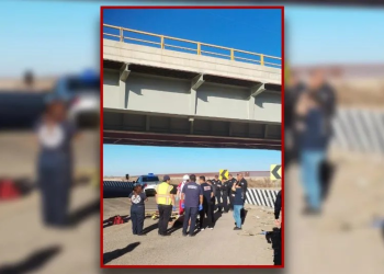 Mujer intenta suicidarse al lanzarse desde puente Río Colorado en Sonora
