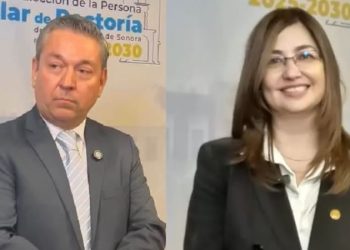 Acuden a registrarse más aspirantes a la Rectoría de la UNISON; Aarón Grageda y Dena María Camarena
